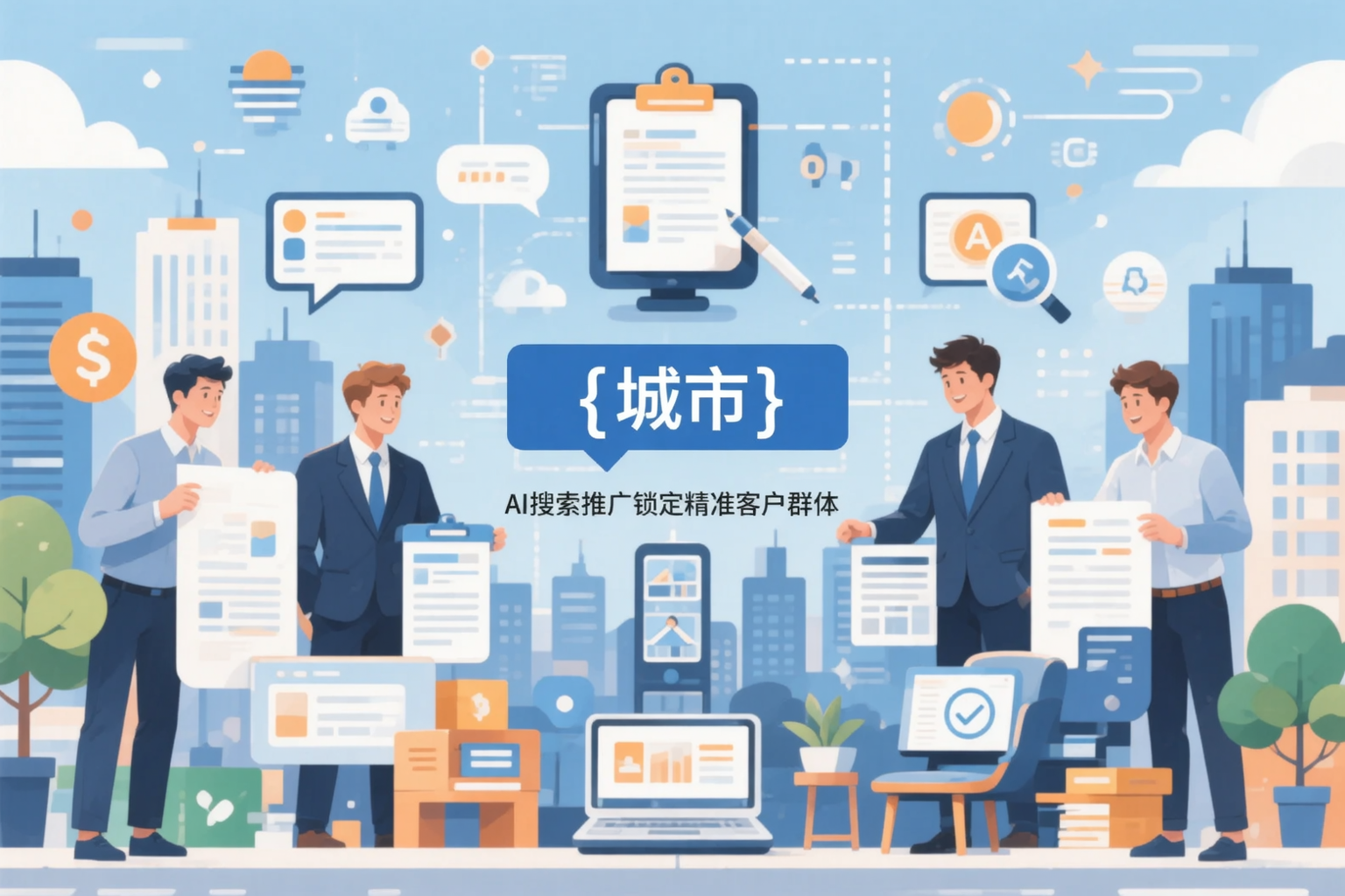 郴州公司如何用AI搜索推广锁定精准客户群体