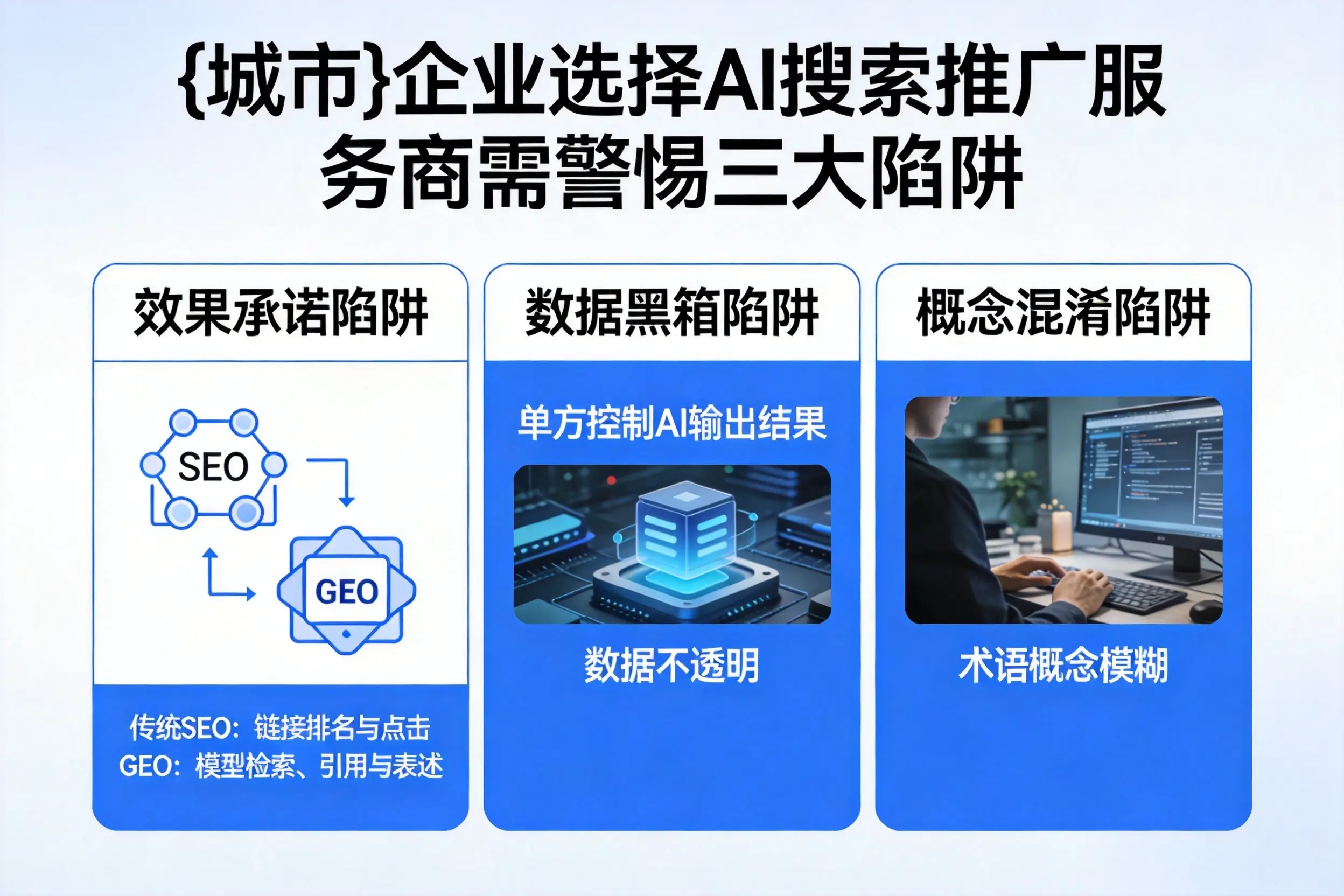 郴州企业选择AI搜索推广服务商需警惕三大陷阱