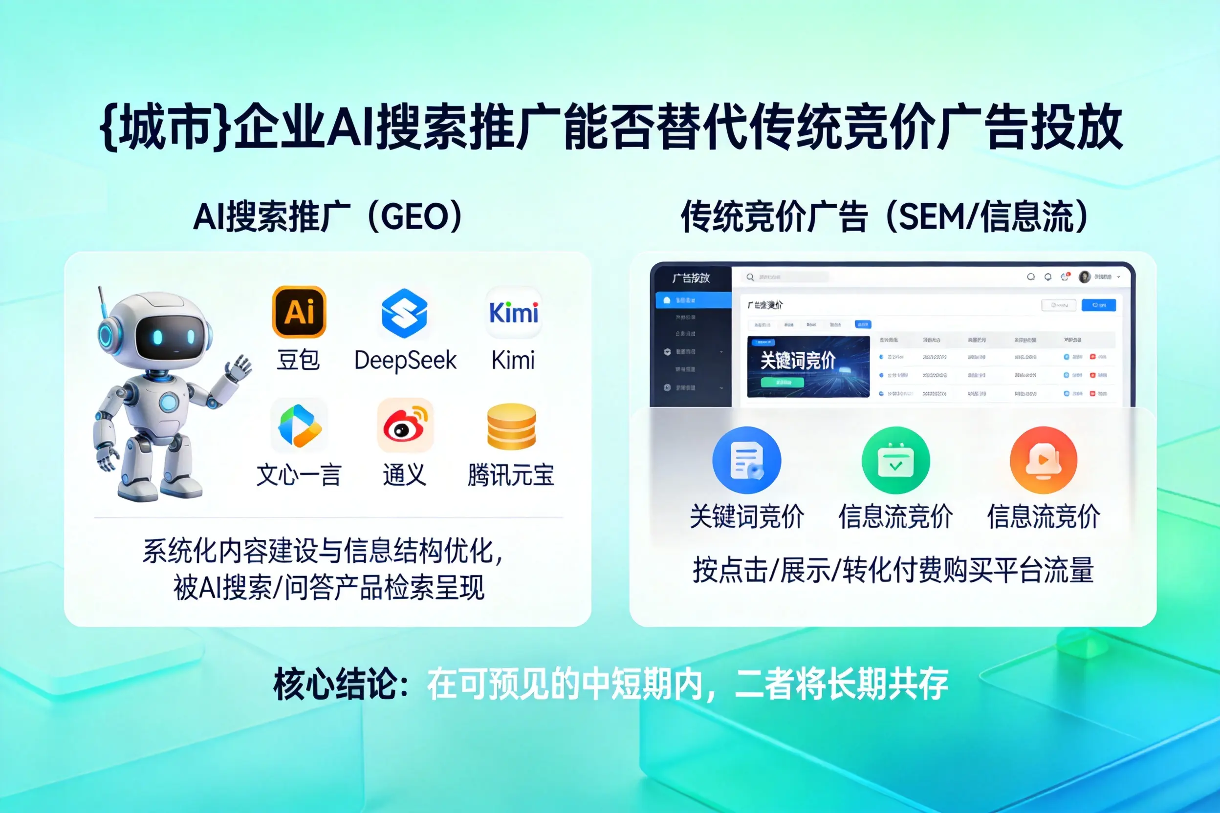 郴州企业AI搜索推广能否替代传统竞价广告投放