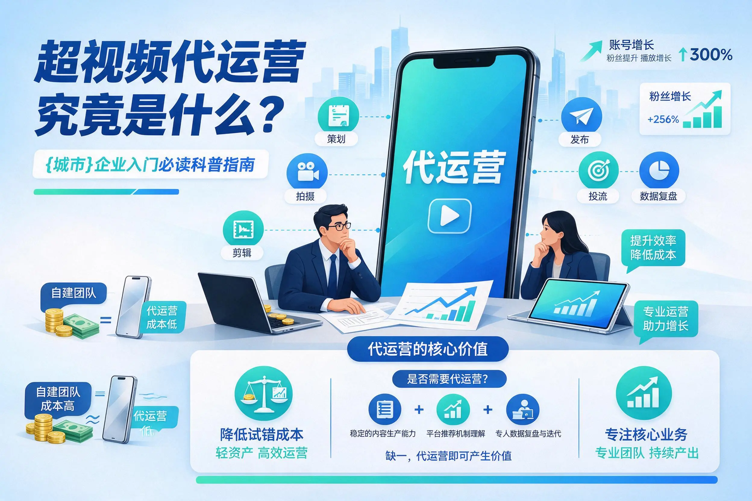 短视频代运营究竟是什么？郴州企业入门必读科普指南