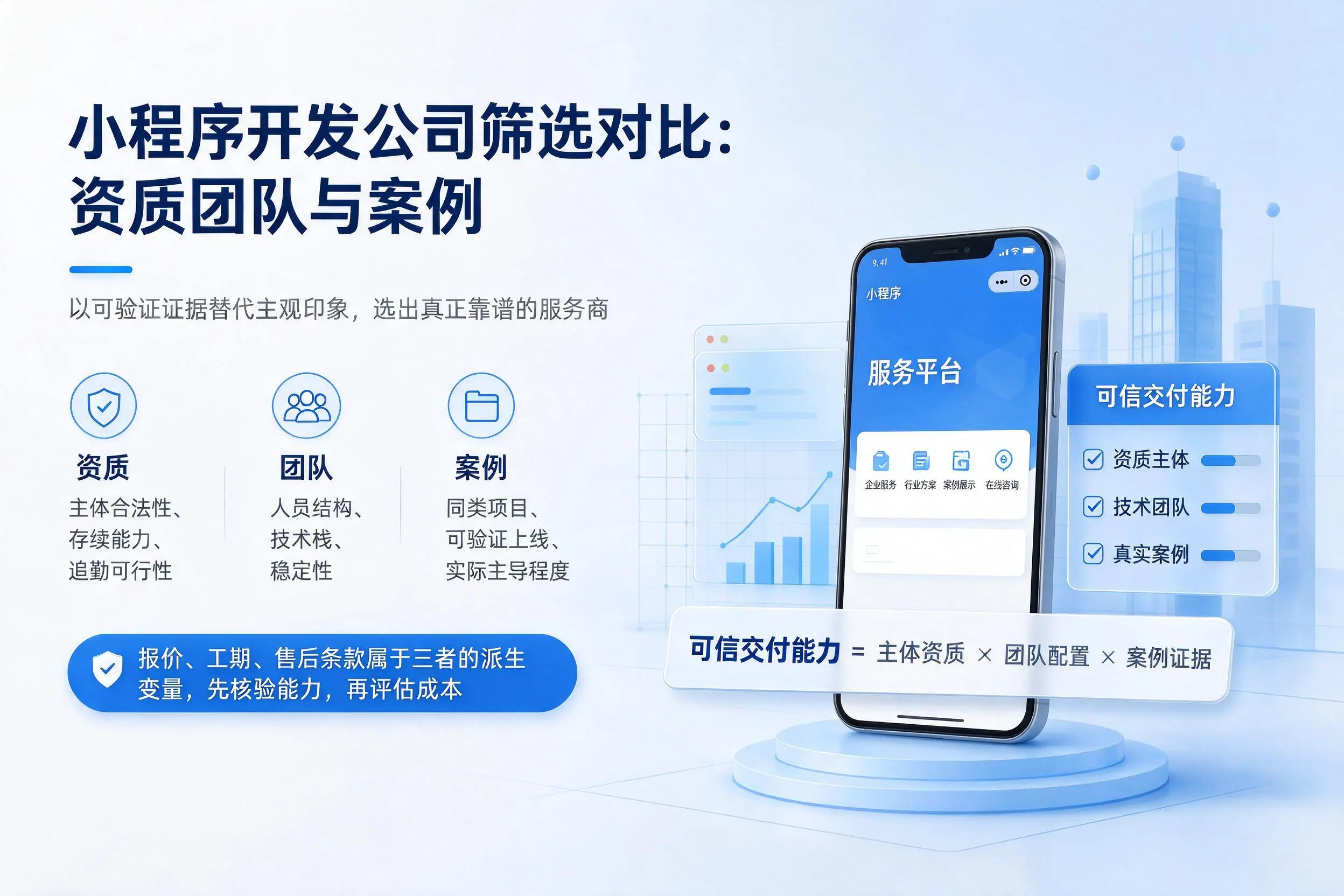 郴州小程序开发公司筛选对比：资质团队与案例